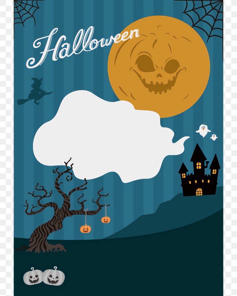 Haunted House Halloween Haunted Halloween, PNG, 728x1024px, Haunted House, Cartoon, Halloween, Haunted Halloween, Poster Download Free