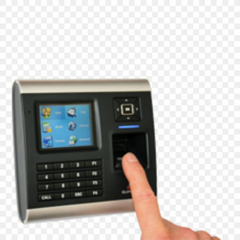 Time And Attendance Fingerprint Biometrics Machine System, PNG, 1024x1024px, Time And Attendance, Access Control, Biometric Device, Biometrics, Closedcircuit Television Download Free