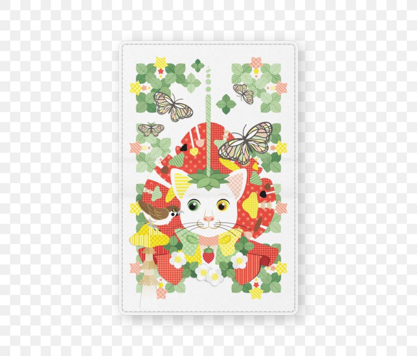 Cat 暑中見舞い Pattern, PNG, 700x700px, Cat, Autumn, Fictional Character, Floral Design, Flower Download Free