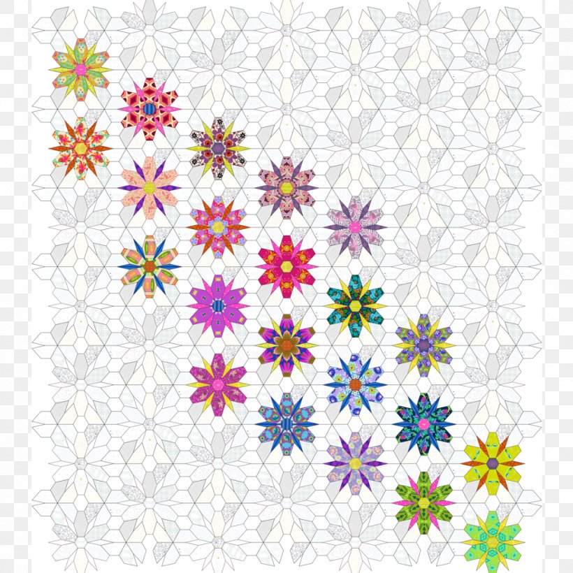 Foundation Piecing English Paper Piecing Quilt Pattern, PNG, 1000x1000px, Foundation Piecing, English, English Paper Piecing, Floral Design, Flower Download Free