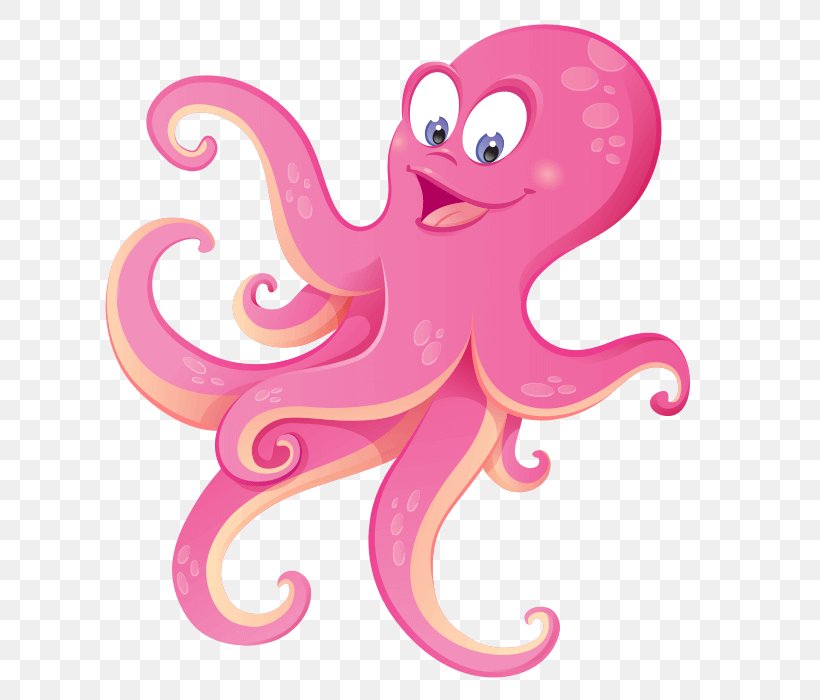 Polyp Drawing Sticker Wall Decal, PNG, 700x700px, Polyp, Cephalopod, Child, Drawing, Invertebrate Download Free