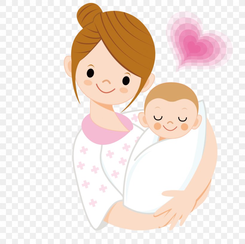 Infant Mother Cartoon Clip Art, PNG, 1137x1134px, Watercolor, Cartoon,  Flower, Frame, Heart Download Free