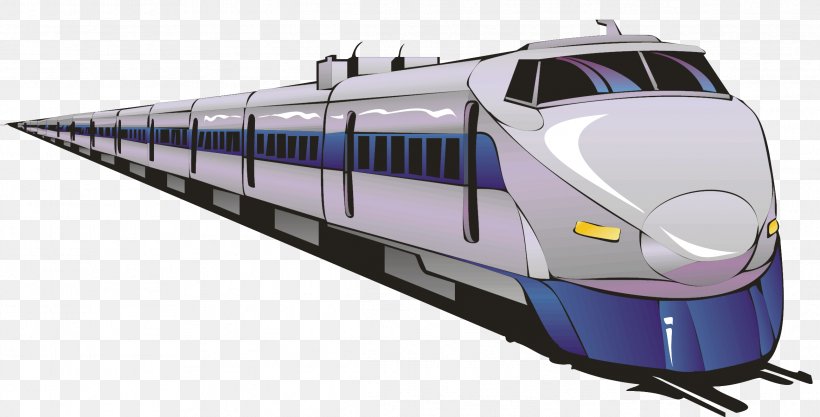 Train Rail Transport High-speed Rail Clip Art TGV, PNG, 2332x1186px, Train, Bullet Train, Electric Locomotive, Express Train, High Speed Rail Download Free