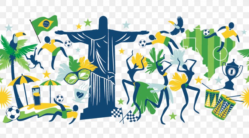 Brazilian Carnival 2016 Summer Olympics Illustration, PNG, 941x522px, Brazil, Area, Art, Brand, Brazilian Carnival Download Free