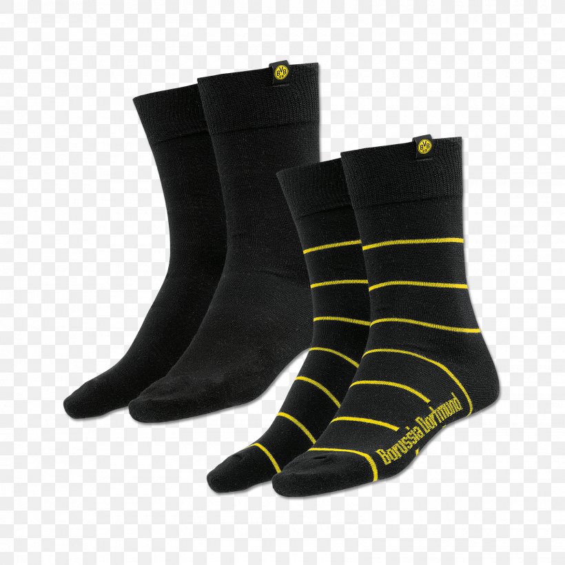 Sock Borussia Dortmund Borussia Mönchengladbach Shoe Clothing Accessories, PNG, 1600x1600px, Sock, Black, Borussia Dortmund, Bundesliga, Clothing Accessories Download Free