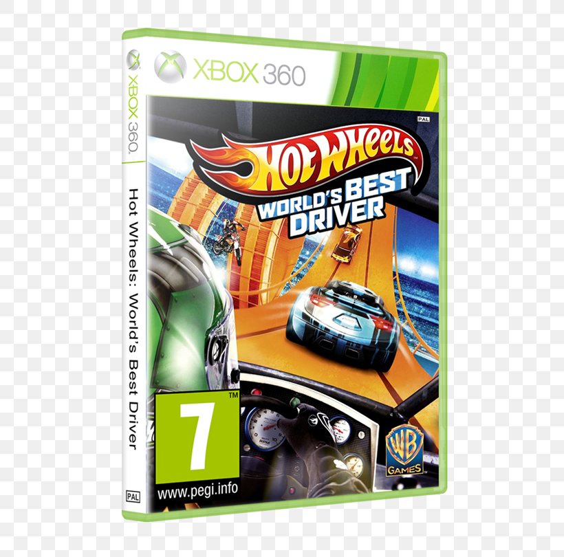 Hot Wheels: World's Best Driver Xbox 360 Wii U Lego City Undercover Hot Wheels Battle Force 5, PNG, 600x810px, Xbox 360, Brand, Cars, Hot Wheels, Hot Wheels Acceleracers Download Free