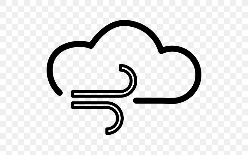 Weather Windy Overcast, PNG, 512x512px, Weather, Area, Black And White, Cloud, Heart Download Free