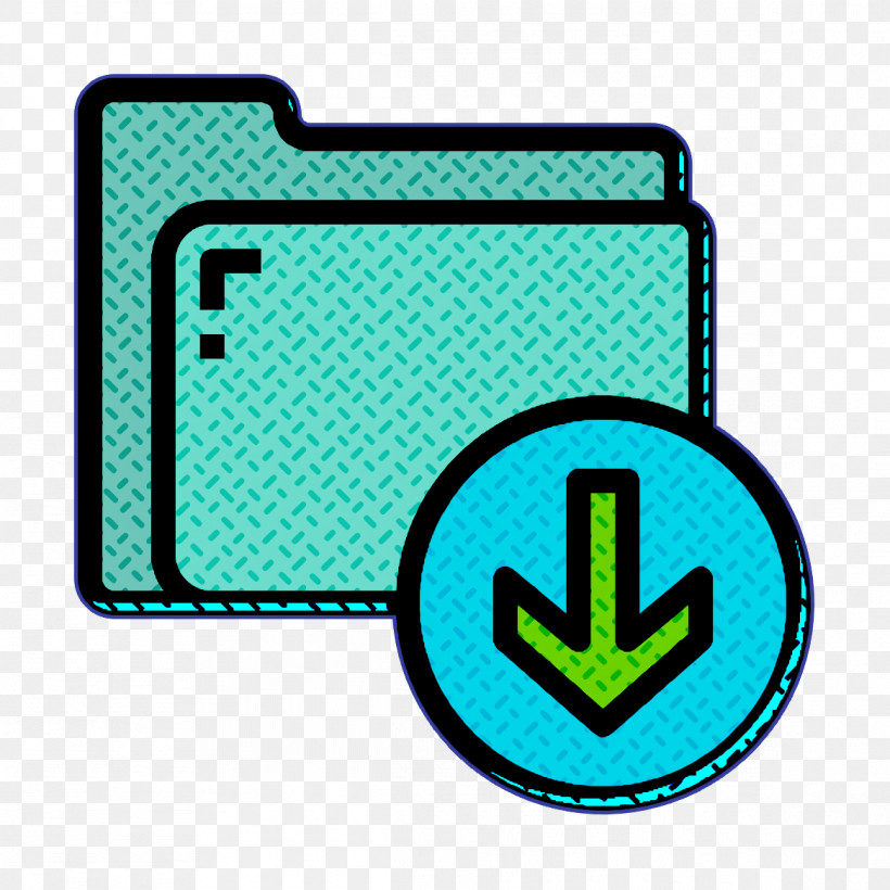 Download Icon Folder And Document Icon, PNG, 1166x1166px, Download Icon, Aqua, Folder And Document Icon, Line, Symbol Download Free