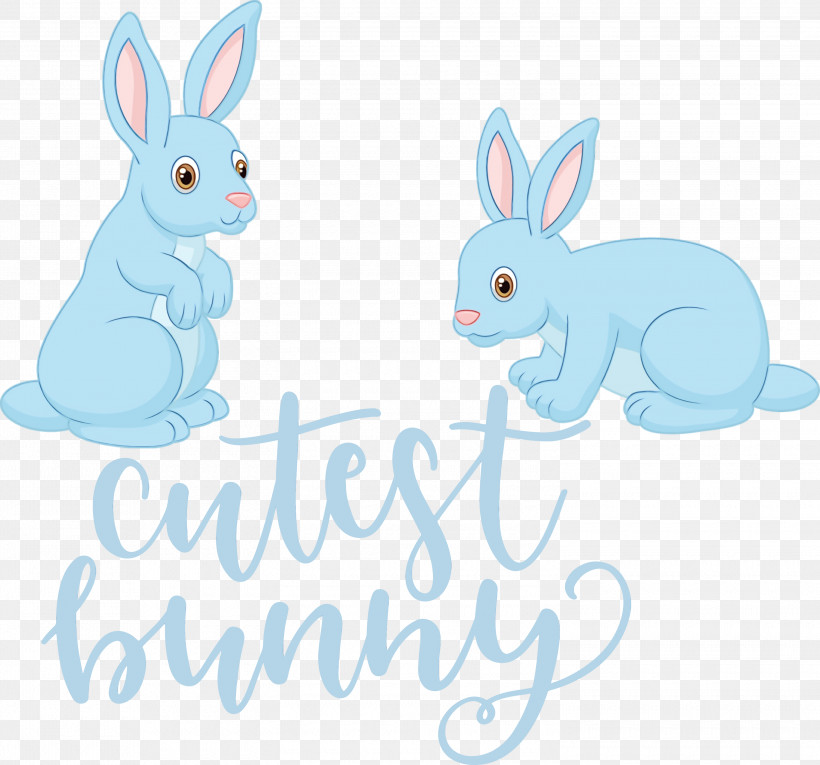 Easter Bunny, PNG, 3000x2802px, Cutest Bunny, Biology, Cartoon, Easter Bunny, Easter Day Download Free