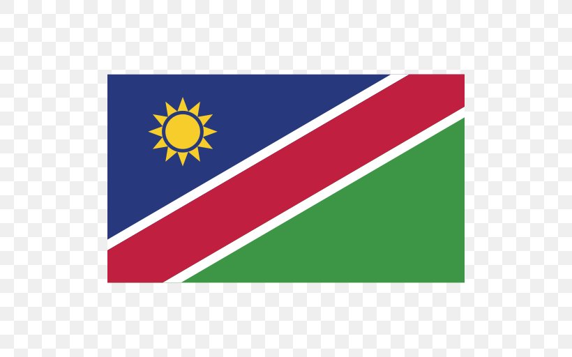 Flag Of Namibia Oshana Region National Flag, PNG, 512x512px, Flag Of Namibia, Area, Brand, Flag, Flags Of The World Download Free
