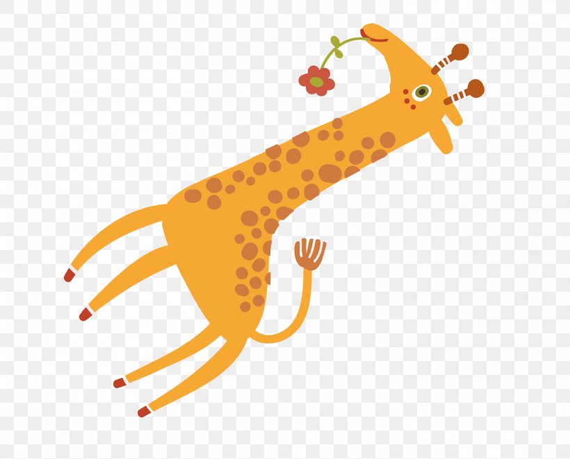 Flat Animals,giraffe, PNG, 1463x1181px, Giraffe, Animal, Animation, Apartment, Cartoon Download Free