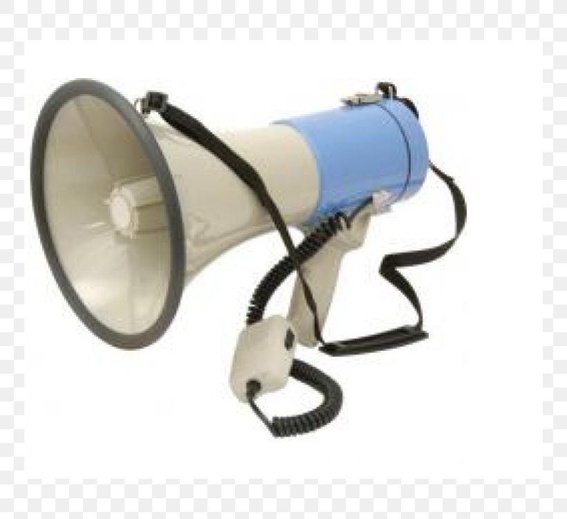 Megaphone Microphone Sound Reinforcement System Loudspeaker, PNG, 750x750px, Watercolor, Cartoon, Flower, Frame, Heart Download Free