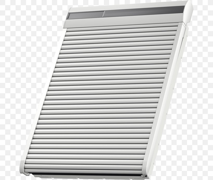 Window Blinds & Shades Roller Shutter VELUX Steel, PNG, 671x695px, Window, Aluminium, Blackout, Blaffetuur, Daylighting Download Free