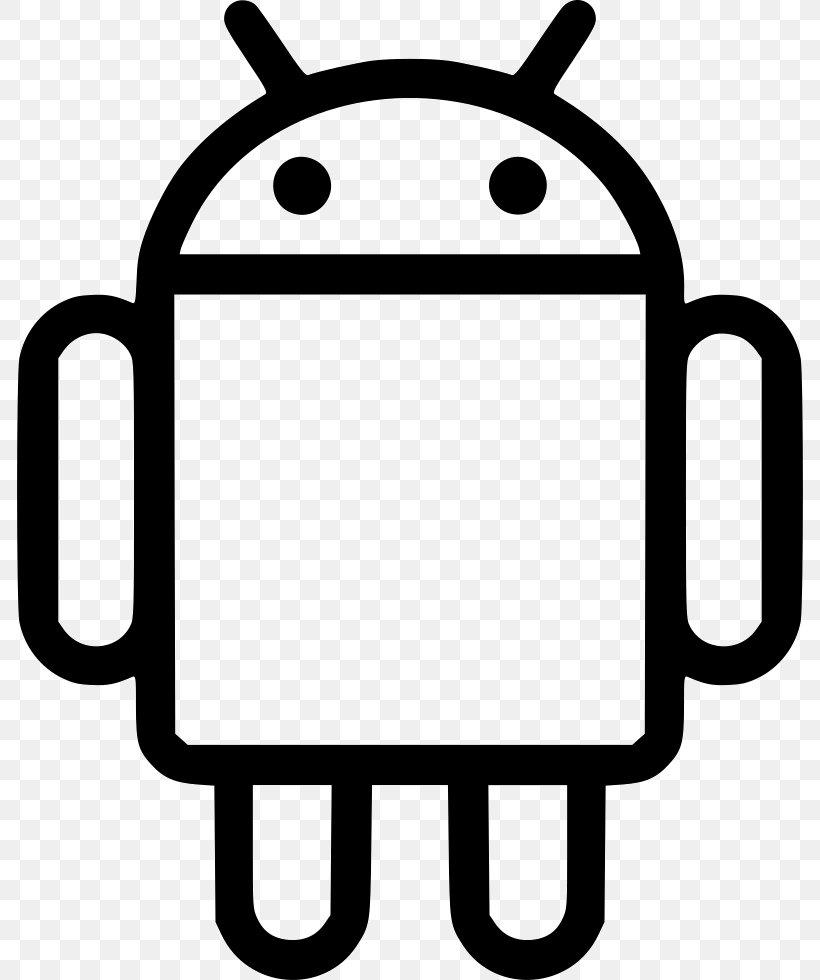 Android, PNG, 786x980px, Android, Area, Black, Black And White, Computer Software Download Free