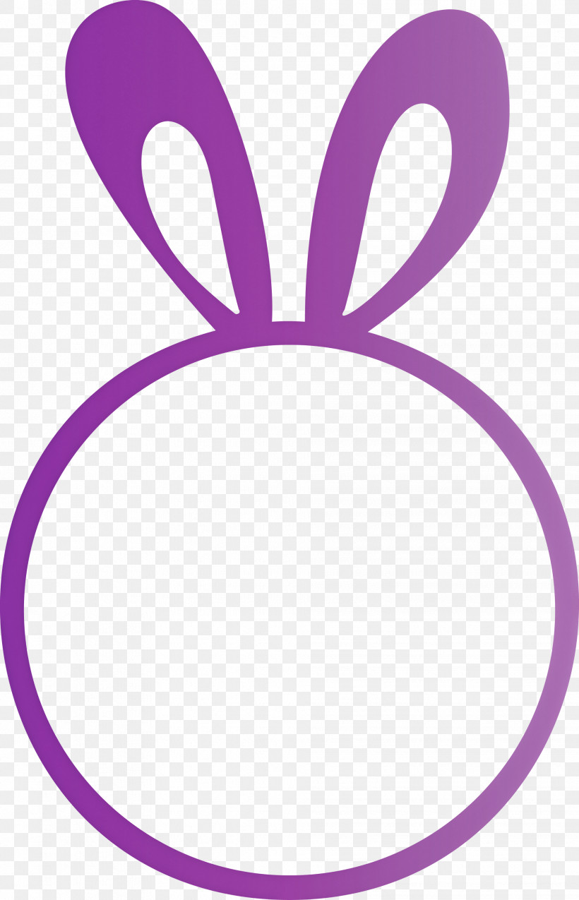 Easter Bunny Frame, PNG, 1928x3000px, Easter Bunny Frame, Circle, Costume Accessory, Hair Accessory, Hair Tie Download Free