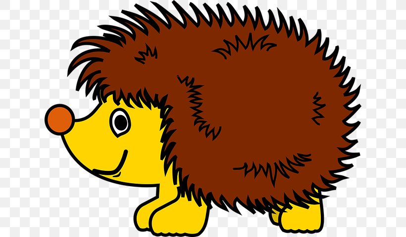 Hedgehog Cartoon Clip Art, PNG, 640x480px, Hedgehog, Animal, Artwork, Beak, Carnivoran Download Free