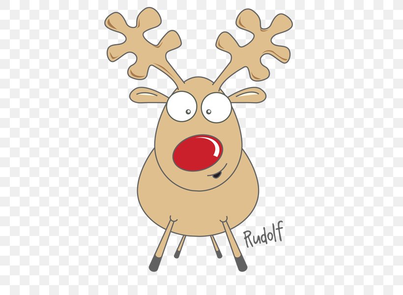 Reindeer Rudolph Santa Claus Clip Art, PNG, 600x600px, Reindeer, Antler, Christmas, Christmas Day, Christmas Ornament Download Free
