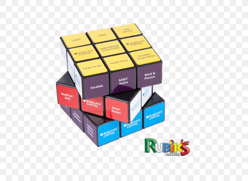 Rubik's Cube Puzzle Cube Promotional Merchandise, PNG, 600x600px, Cube, Brand, Carton, Fidget Cube, Gift Download Free
