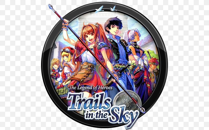 The Legend Of Heroes: Trails In The Sky SC The Legend Of Heroes: Trails Of Cold Steel II Trails – Erebonia Arc The Legend Of Heroes: Trails In The Sky The 3rd, PNG, 512x512px, Watercolor, Cartoon, Flower, Frame, Heart Download Free