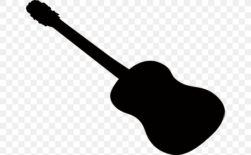 Acoustic Guitar White Black, PNG, 650x505px, Acoustic Guitar, Acoustic Music, Black, Black And White, Guitar Download Free
