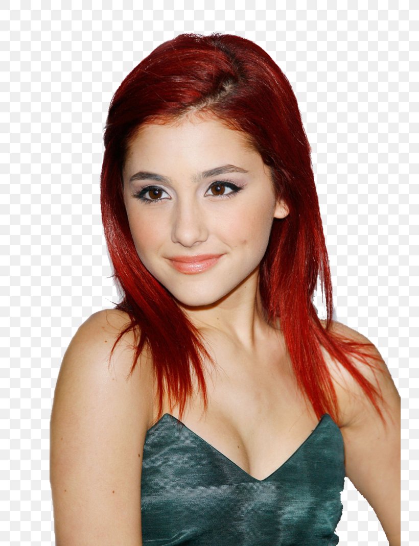 Ariana Grande Victorious Cat Valentine Nickelodeon, PNG, 748x1069px, Watercolor, Cartoon, Flower, Frame, Heart Download Free