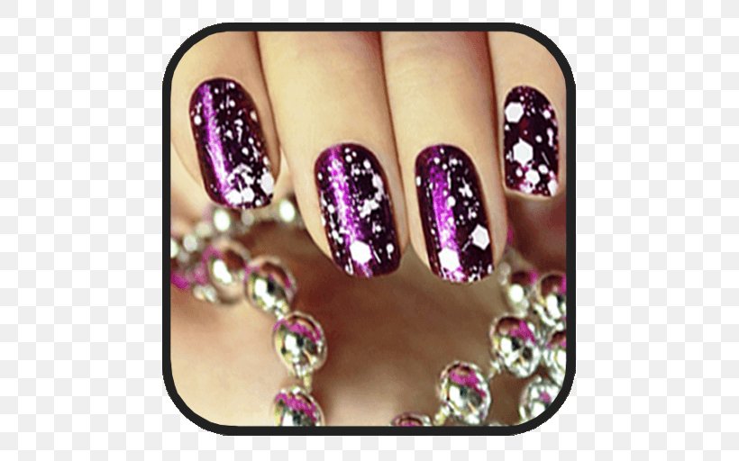 Nail Polish Nail Art Hairstyle Manicure, PNG, 512x512px, Nail, Cosmetics, Finger, Glitter, Hairstyle Download Free
