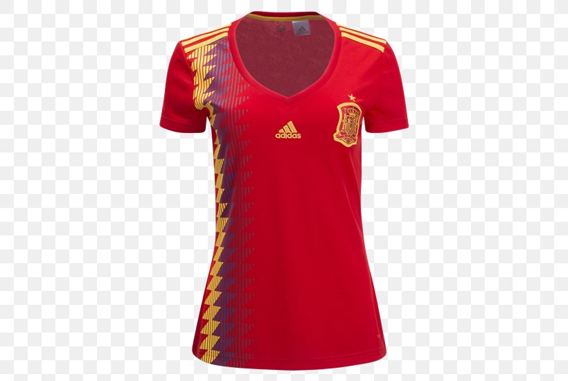 2018 World Cup Spain National Football Team Spain National Under-20 Football Team Jersey, PNG, 550x550px, 2018 World Cup, Active Shirt, Andres Iniesta, Clothing, David Silva Download Free