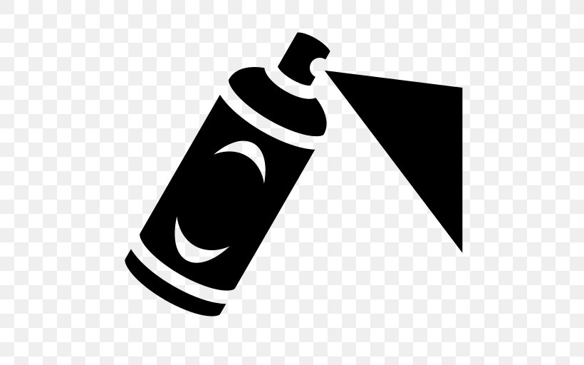 Aerosol Spray Spray Bottle Symbol, PNG, 512x512px, Aerosol Spray, Aerosol, Artwork, Black And White, Bottle Download Free