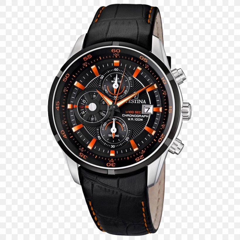 Astron Festina Watch Chronograph Jewellery, PNG, 1024x1024px, Astron, Black Leather Strap, Brand, Casio Gshock Frogman, Chronograph Download Free