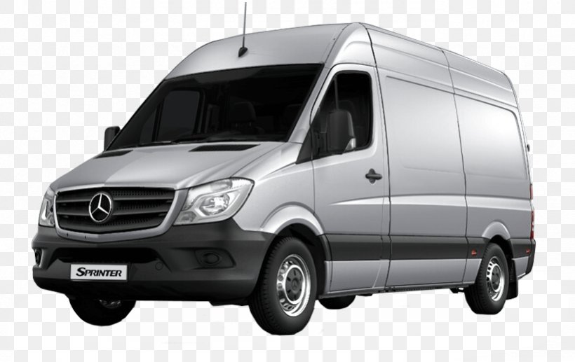 Compact Van Mercedes-Benz Sprinter Car, PNG, 821x518px, Compact Van, Automotive Design, Automotive Exterior, Brand, Bumper Download Free