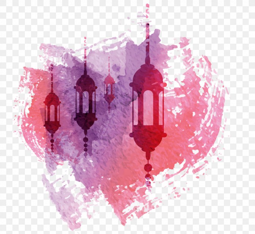 Ramadan Eid Al-Fitr Eid Mubarak Eid Al-Adha Zakat Al-Fitr, PNG, 1024x937px, Watercolor, Cartoon, Flower, Frame, Heart Download Free