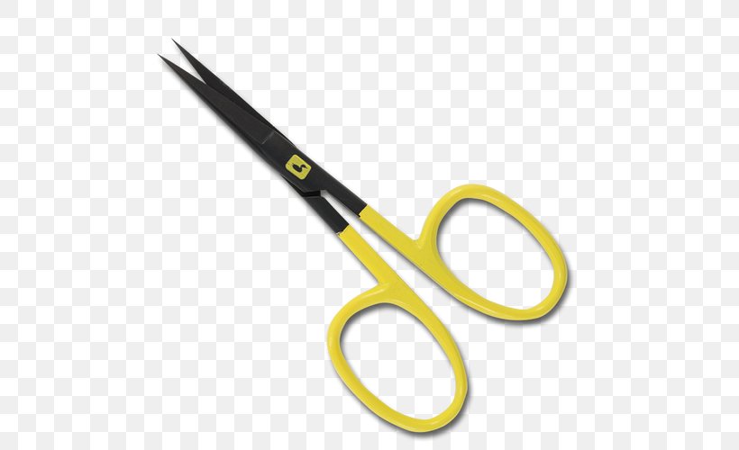 Scissors Product Design Line, PNG, 500x500px, Scissors, Hair Shear, Hardware, Tool, Yellow Download Free