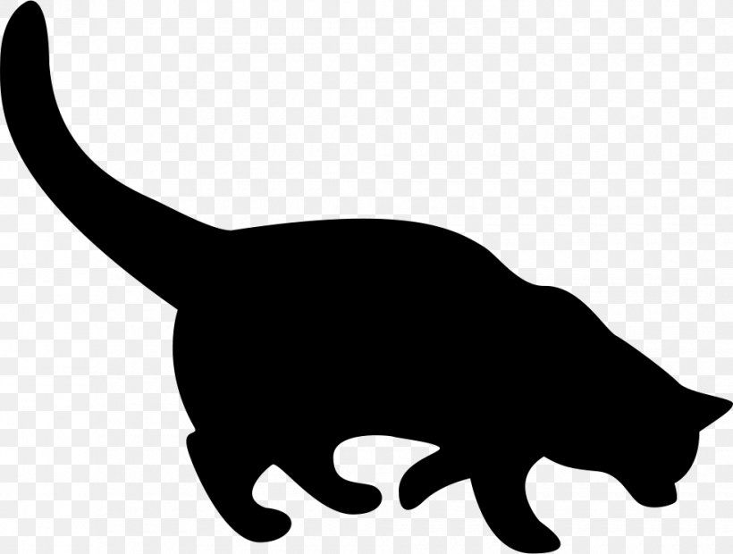 Sphynx Cat Silhouette Vector Graphics Image, PNG, 980x742px, Sphynx Cat, Black Cat, Blackandwhite, Carnivore, Cat Download Free