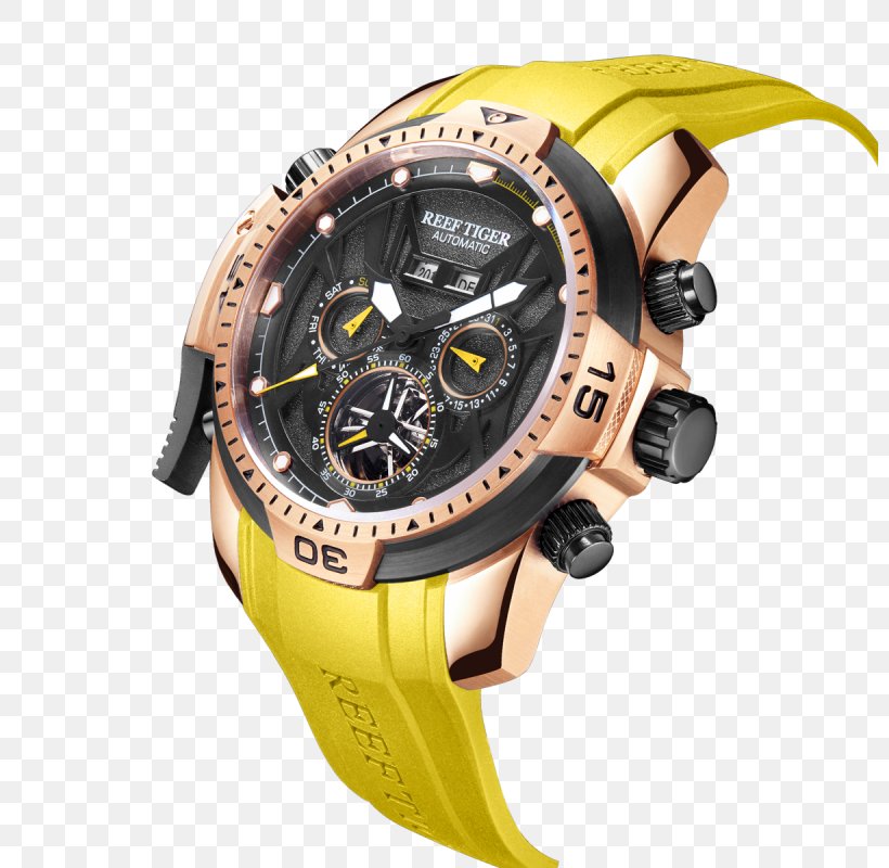 Automatic Watch Strap Dial Gold, PNG, 800x800px, Watch, Automatic Watch, Bracelet, Brand, Dial Download Free