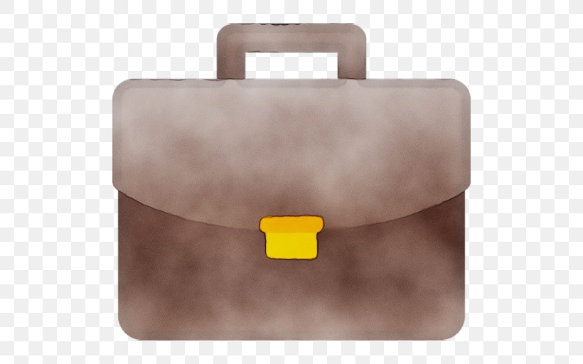 Bag Briefcase Leather Brown Business Bag, PNG, 512x512px, Watercolor, Bag, Baggage, Beige, Briefcase Download Free