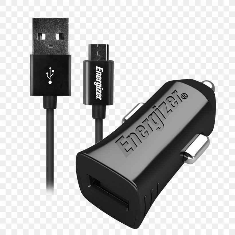 Battery Charger Micro-USB Energizer Lightning, PNG, 2200x2200px, Battery Charger, Ac Adapter, Ac Power Plugs And Sockets, Adapter, Ampere Download Free