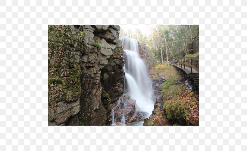 Franconia Waterfall White Mountains Pawtuckaway State Park, PNG, 500x500px, Franconia, Arroyo, Body Of Water, Campsite, Chute Download Free