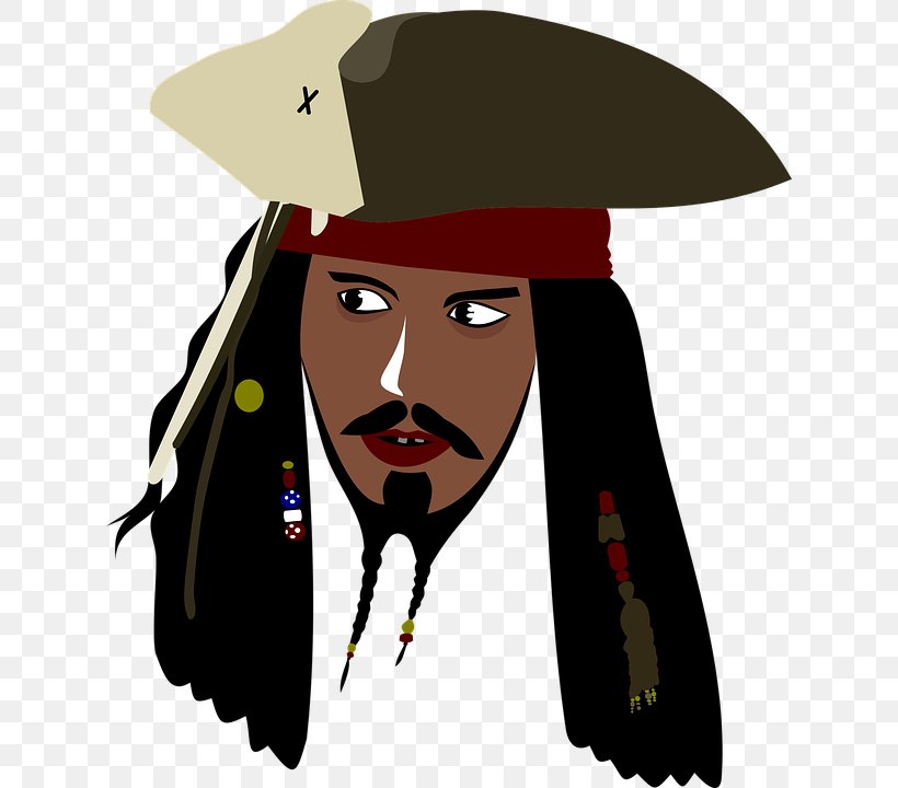 Jack Sparrow Piracy Clip Art, PNG, 626x720px, Jack Sparrow, Art, Cartoon, Character, Facial Hair Download Free