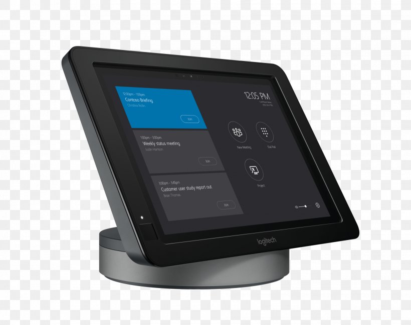 Logitech Surface Pro 4 Videotelephony Skype For Business HDMI, PNG, 1862x1476px, Logitech, Computer, Computer Monitor, Computer Monitor Accessory, Display Device Download Free