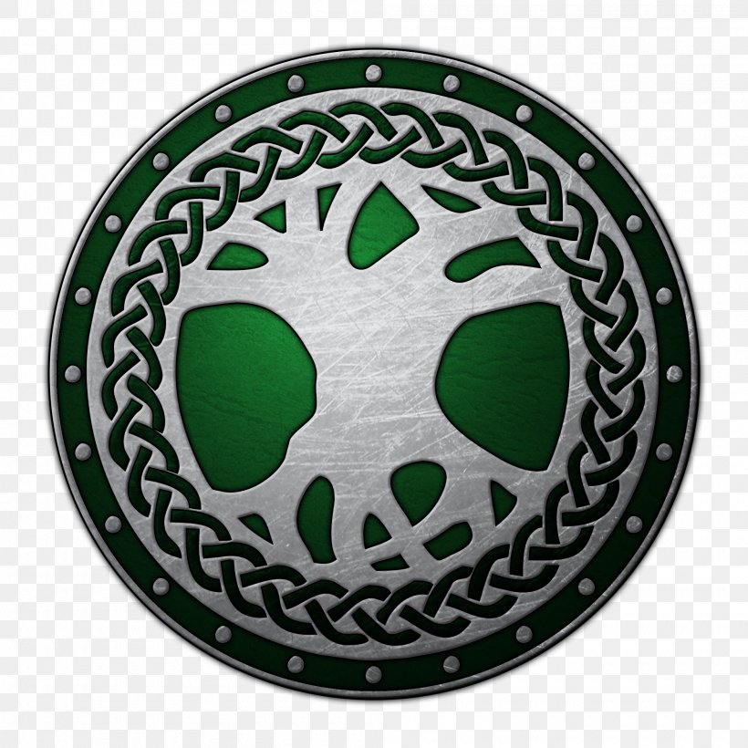 Desktop Wallpaper Celtic Sacred Trees Tree Of Life Celtic Knot Celts, PNG, 2000x2000px, Celtic Sacred Trees, Badge, Brand, Celtic Knot, Celtic Mythology Download Free
