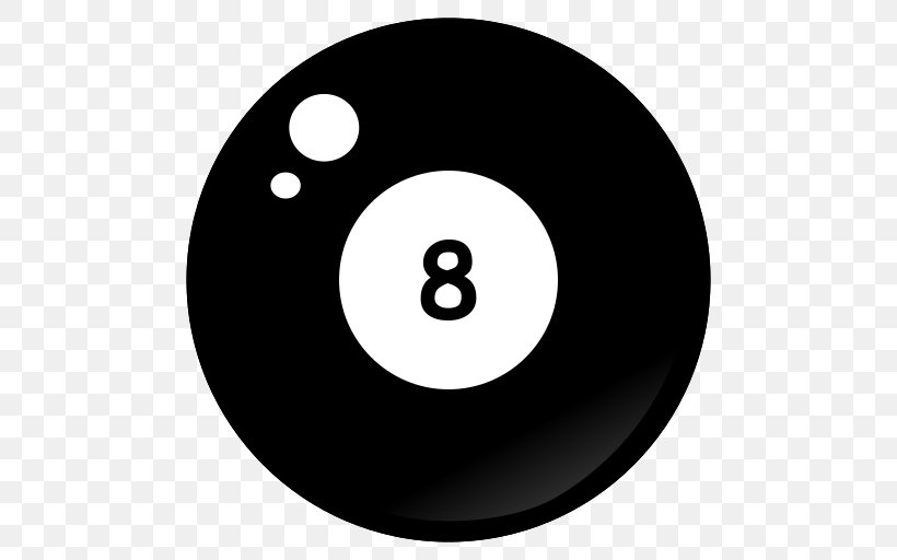 Magic 8-Ball 8 Ball Pool Eight-ball Billiards, PNG, 512x512px, 8 Ball Pool, Magic 8ball, Ball, Billiard Ball, Billiards Download Free