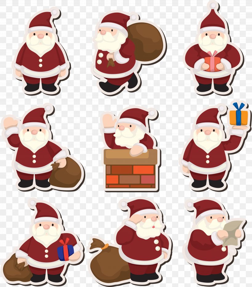 Santa Claus Christmas, PNG, 6457x7344px, Santa Claus, Christmas, Christmas Decoration, Christmas Ornament, Drawing Download Free