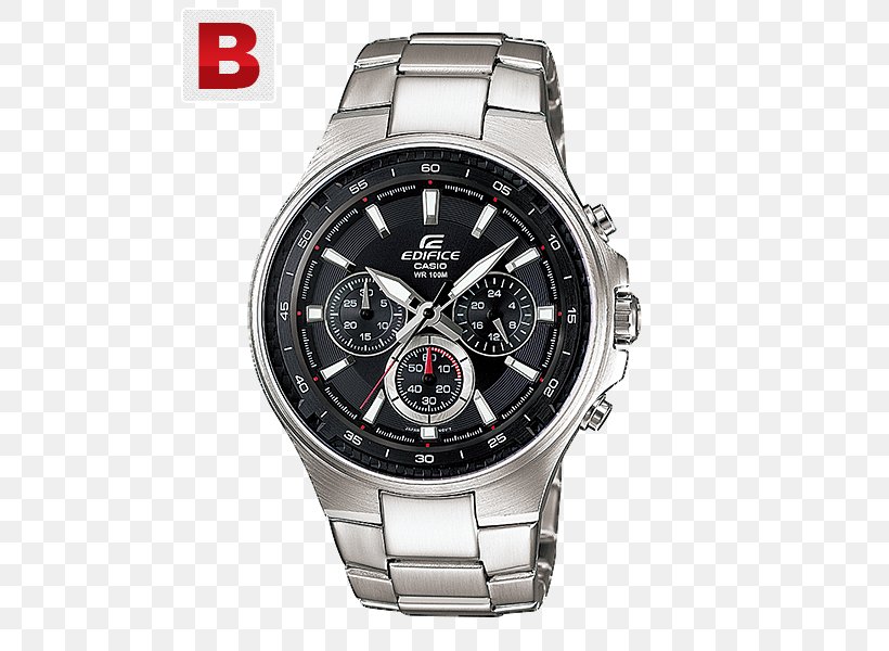 Casio Edifice Watch Chronograph G-Shock, PNG, 500x600px, Casio Edifice, Brand, Casio, Casio Edifice Ef539d, Chronograph Download Free
