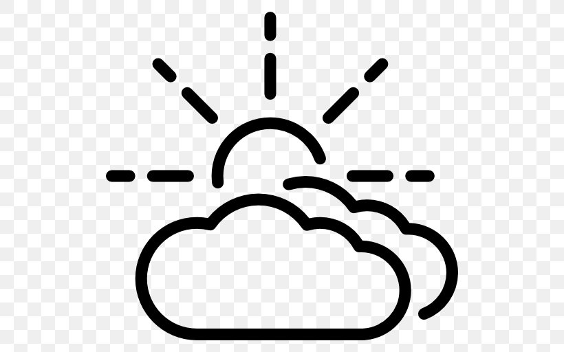 Cloudy, PNG, 512x512px, Point Of Interest, Black, Black And White, Meteorology, Smile Download Free