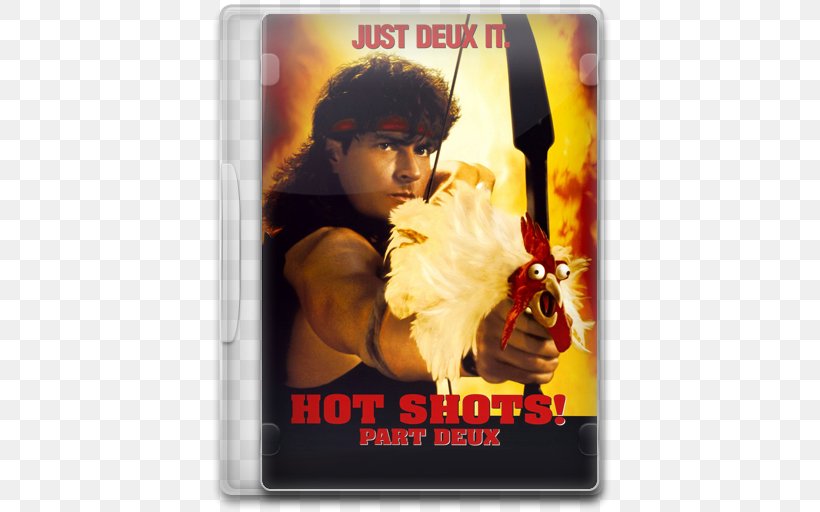 Hot Shots! Part Deux Charlie Sheen Lt. Sean Topper Harley Film Parody, PNG, 512x512px, Hot Shots Part Deux, Album Cover, Charlie Sheen, Cinema, Comedy Download Free