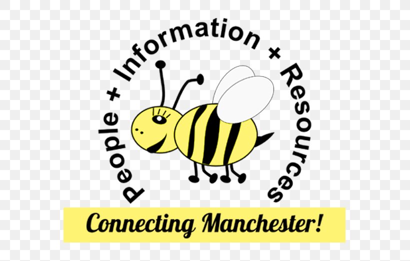 Nackey S Loeb School Of Communications Honey Bee Manchester Queen City Avenue Business, PNG, 590x522px, Honey Bee, Area, Artwork, Bee, Brand Download Free