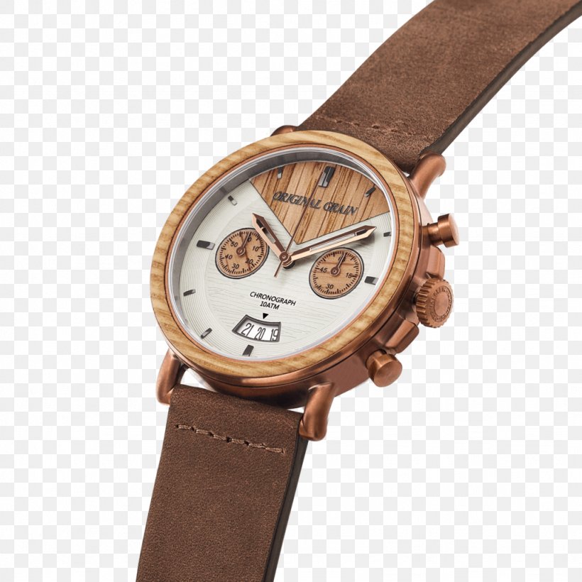 Watch Chronograph Whiskey Barrel Clock, PNG, 1024x1024px, Watch, Automatic Watch, Barrel, Brand, Brown Download Free