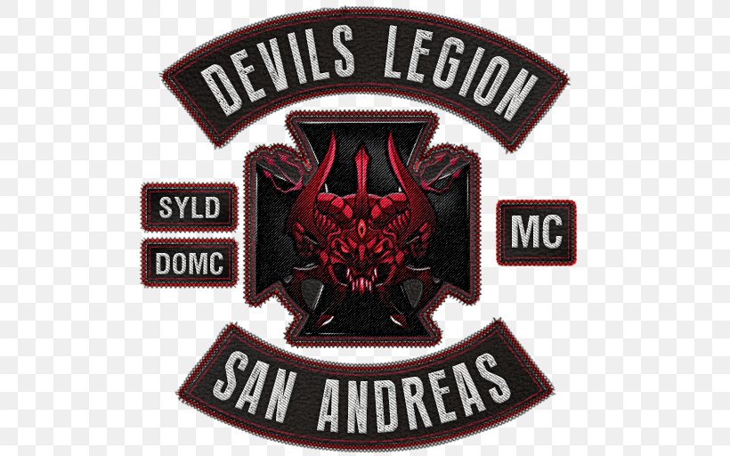 Diablos Motorcycle Club Embroidered Patch Red Devils MC, PNG, 512x512px, Motorcycle Club, Association, Biker, Brand, Diablos Motorcycle Club Download Free