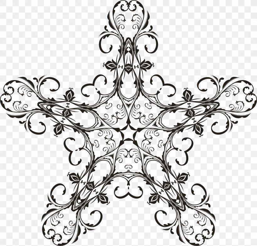 Line Art Clip Art, PNG, 2330x2226px, Line Art, Black And White, Body Jewelry, Cross, Floral Design Download Free