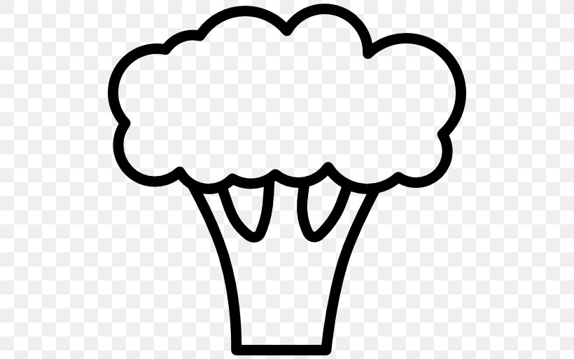 Broccoli Slaw Vegetarian Cuisine Coleslaw Clip Art, PNG, 512x512px, Broccoli Slaw, Black And White, Broccoli, Cauliflower, Coleslaw Download Free